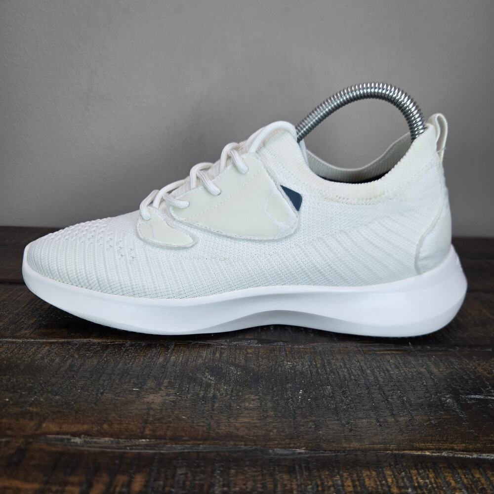 Vessi Everyday Move Lace Up Womens Size 7 Waterproof Shoes Sneakers Polar White - Picture 7 of 12
